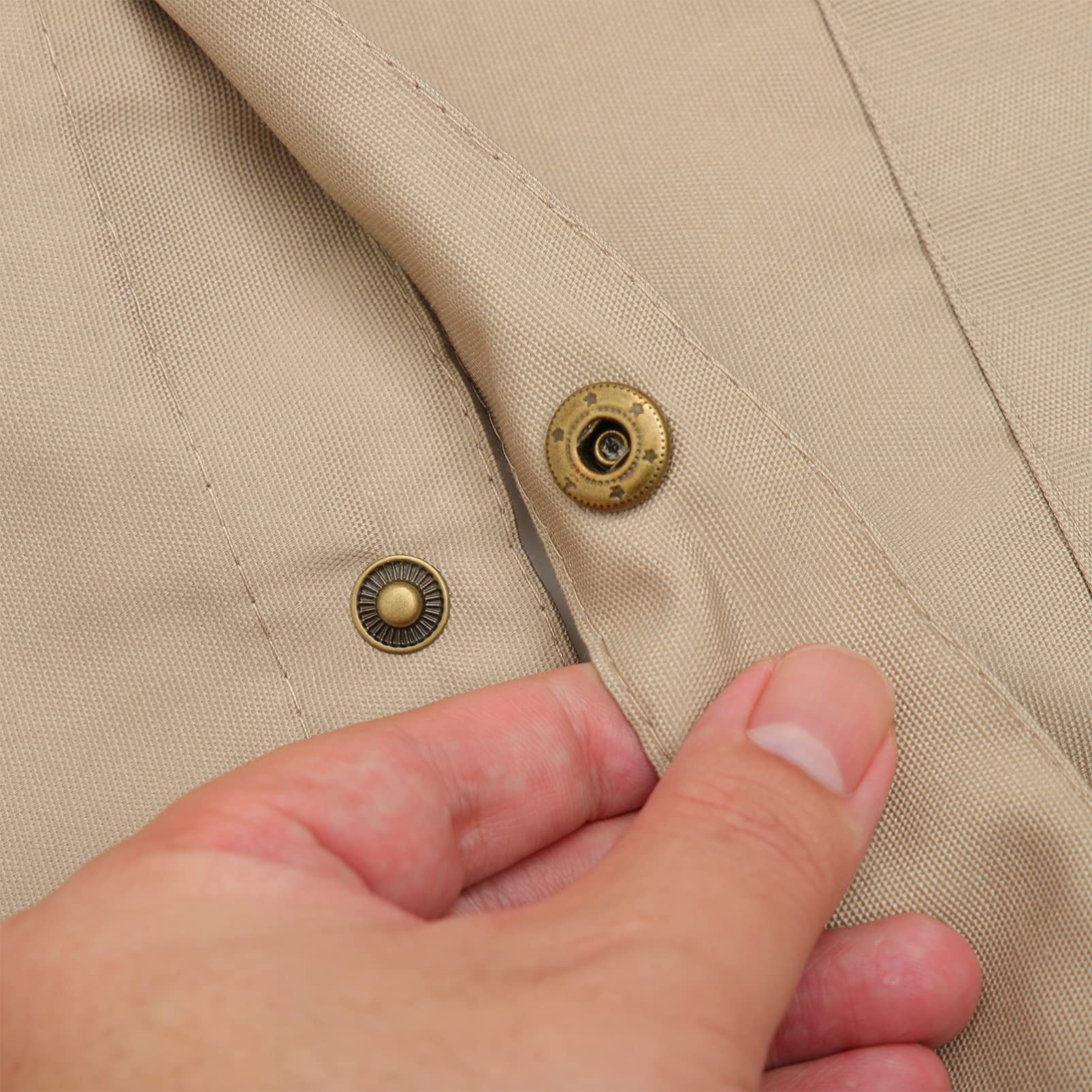 COLLBATH Wiederverwendbare Ölbeständige Leinenschürze Aus Canvas Mit Taschen Künstler Malschürze Für Erwachsene