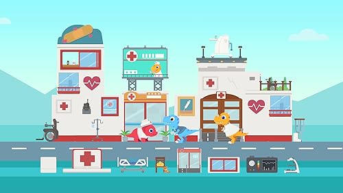 Dinosaur City - Building games for kids