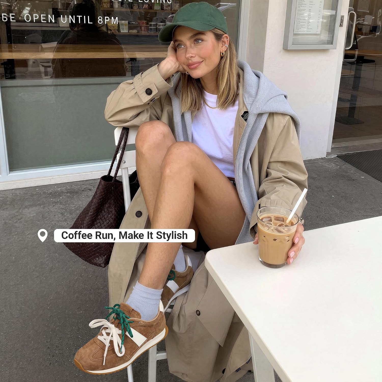 DREAM PAIRS Women's Genuine Leather Retro Barefoot Sneakers