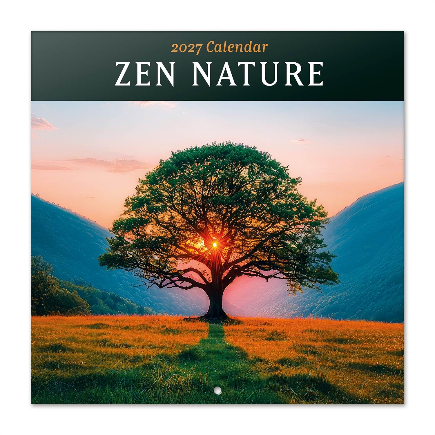 Grupo Erik Zen Nature 2027 Wall Calendar, Nature Calendar — image 1