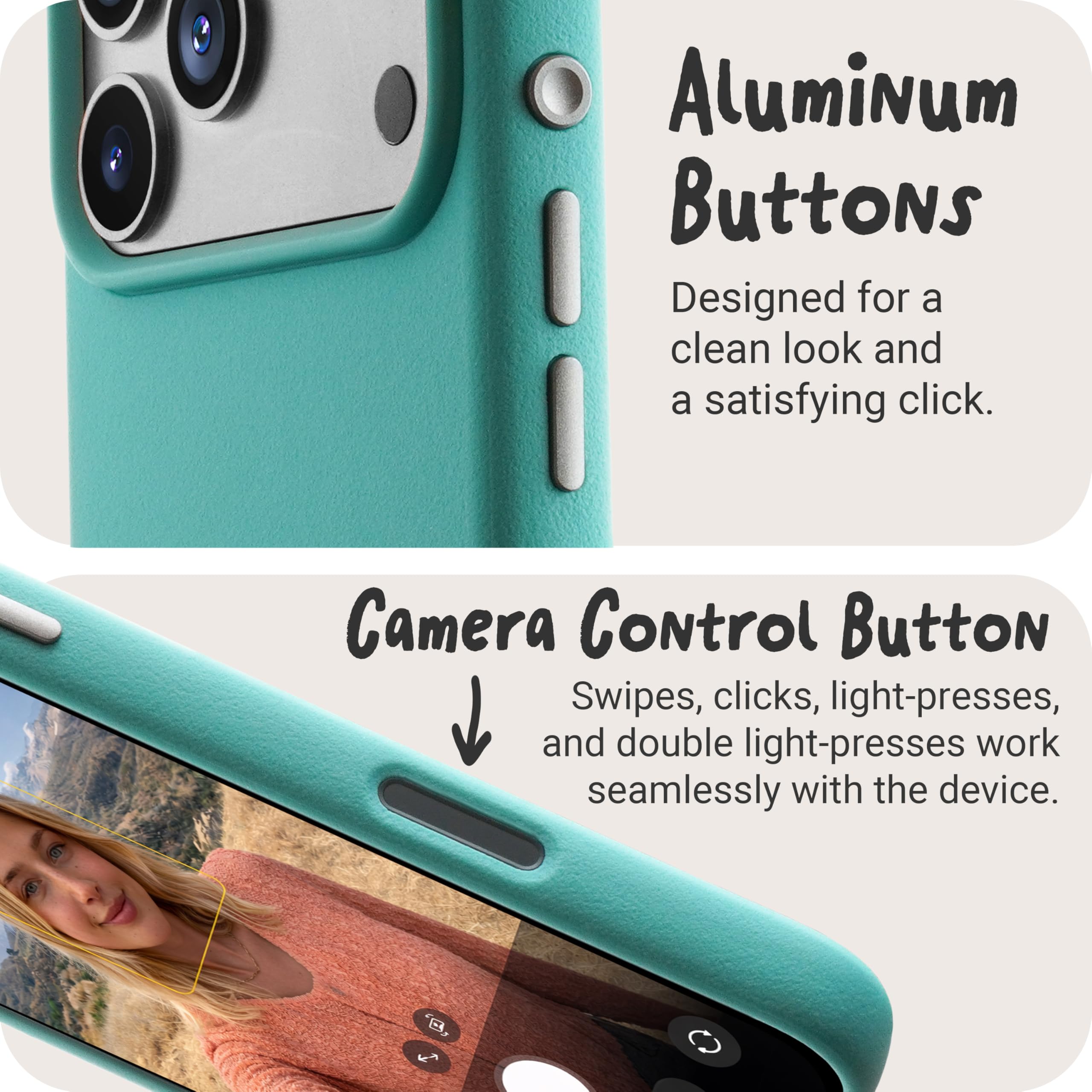 Amazon.com: TineeOwl Case for iPhone 17 Pro MagSafe Compatible, Aluminum Buttons, Camera Control & Rounded Action Button, Slim Textured TPU, Minimalist DuneX Series : Cell Phones & Accessories Amazon.com: TineeOwl Case for iPhone 17 Pro MagSafe Compatible, Aluminum Buttons, Camera Control & Rounded Action Button, Slim Textured TPU, Minimalist DuneX Series : Cell Phones & Accessories