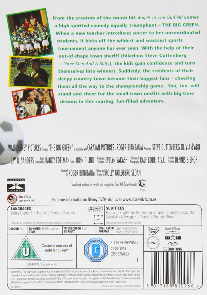 Amazon.com: The Big Green [Region 2] : Movies & TV