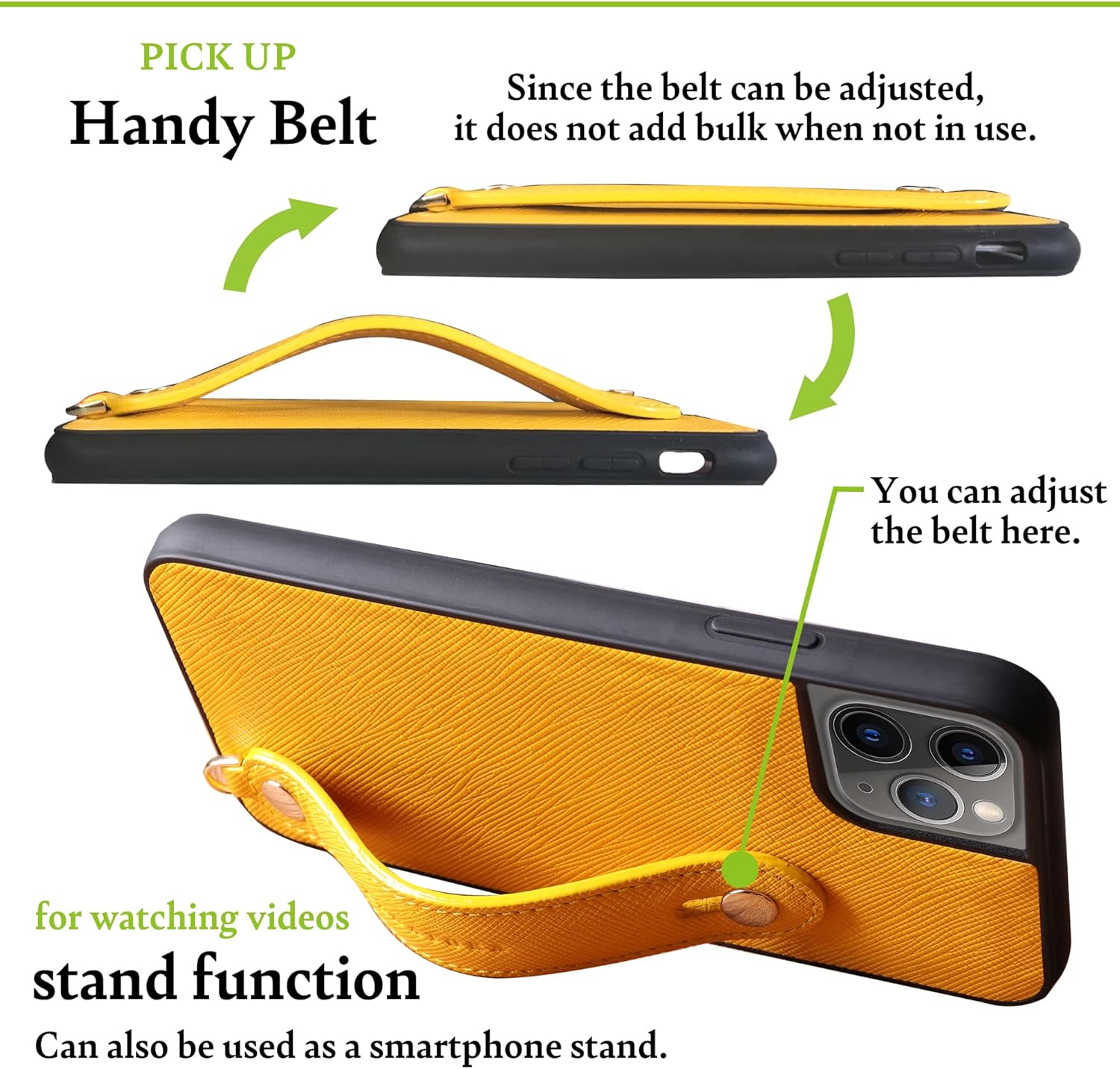 hanatora] Compatible with iPhone 8Plus / Compatible with iPhone 7Plus Case, Saffiano Leather,Wrist Strap,Handmade,Bumper Cover for Compatible with iPhone 8Plus / Compatible with iPhone 7Plus Pink