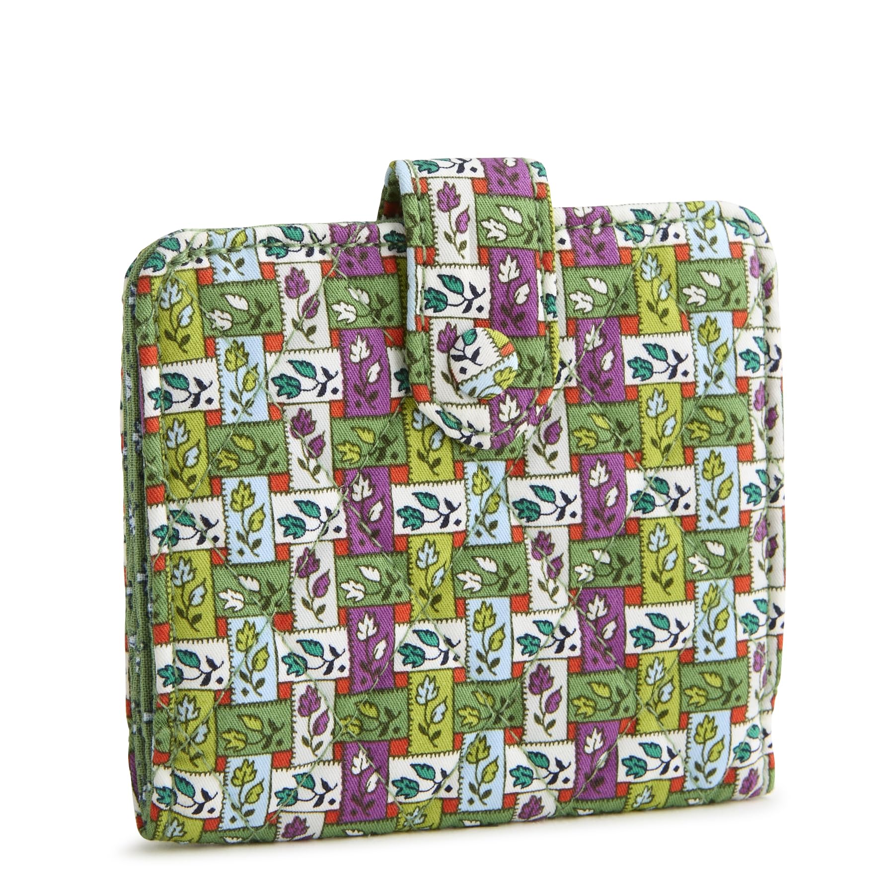 Vera Bradley Women's Premium Cotton Small Tab Wallet