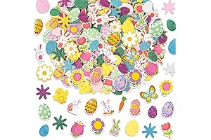 Easter Egg Foam Stickers 400Pcs Classroom Incentive Sticker
