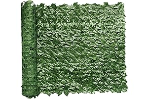 Artificial Ivy Privacy Fence: Green Sanctuary for Balcony Tranquility