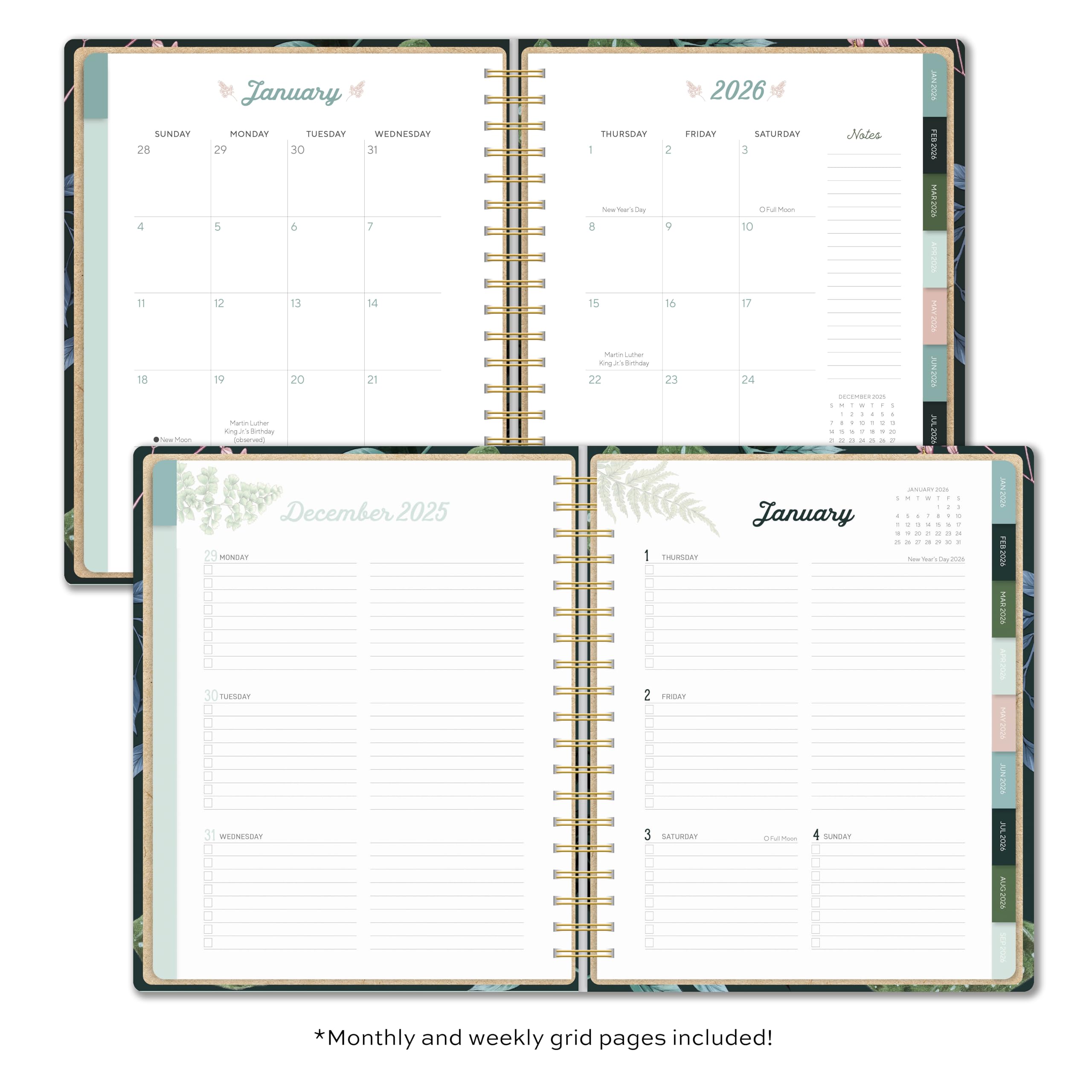 Amazon.com : High Note Hardcover Academic Planner 2025-2026