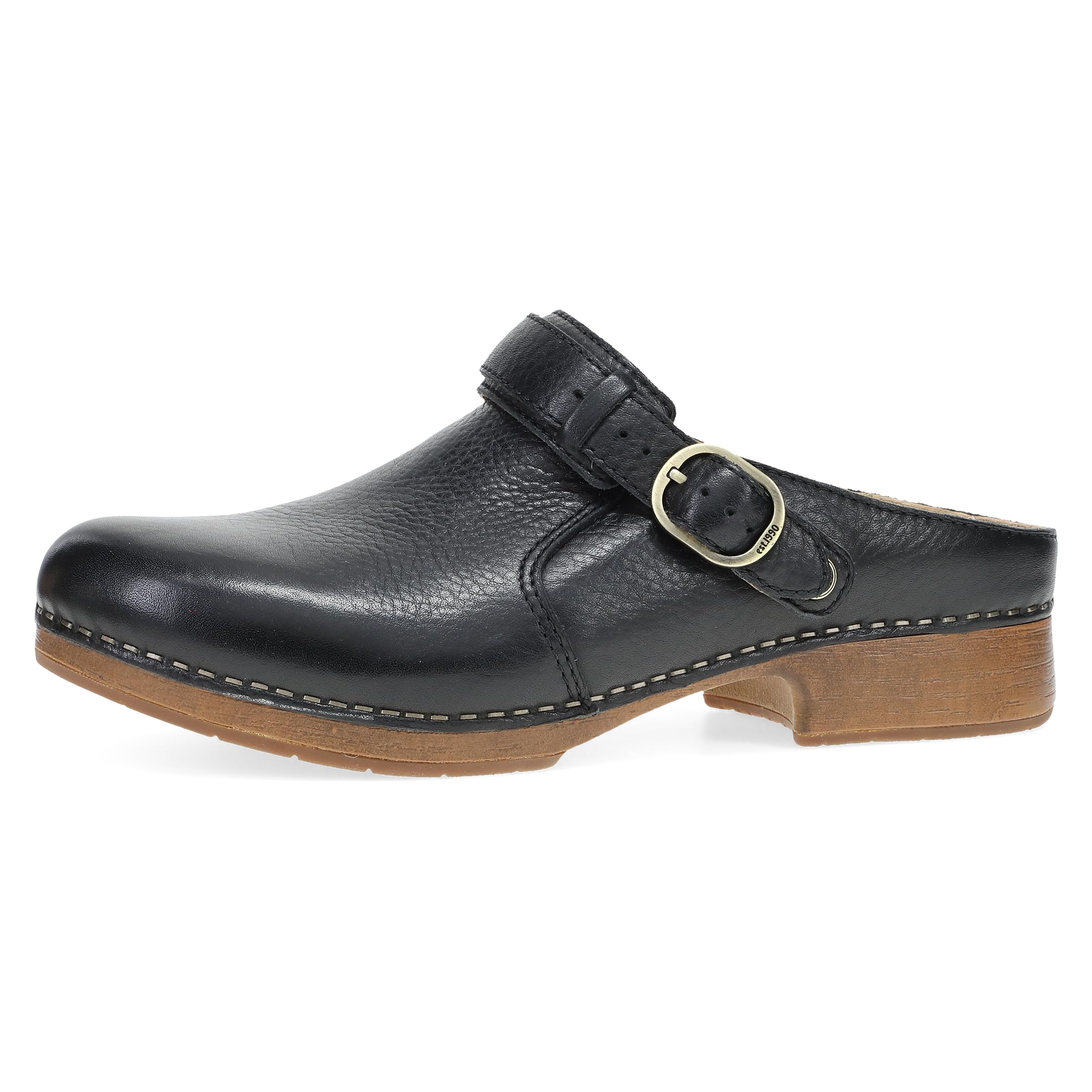 dansko Millie Women's Slingback Swivel Strap Leather Clogs -Slip-Resistant Work and Dress Clog with Arch Support & Cushioned Footbed-picture-21