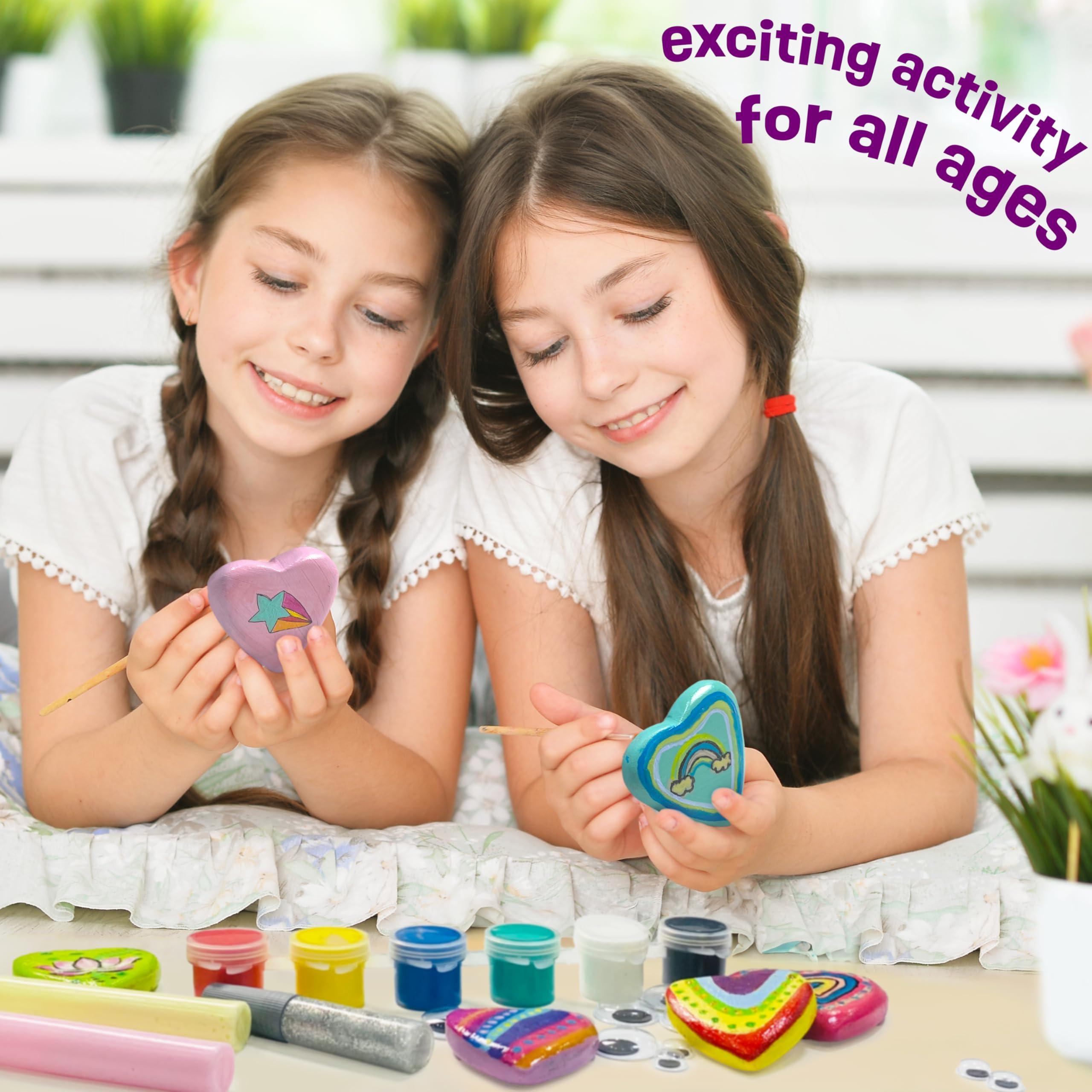 Glow in the Dark Rock Painting Kit for Kids -5