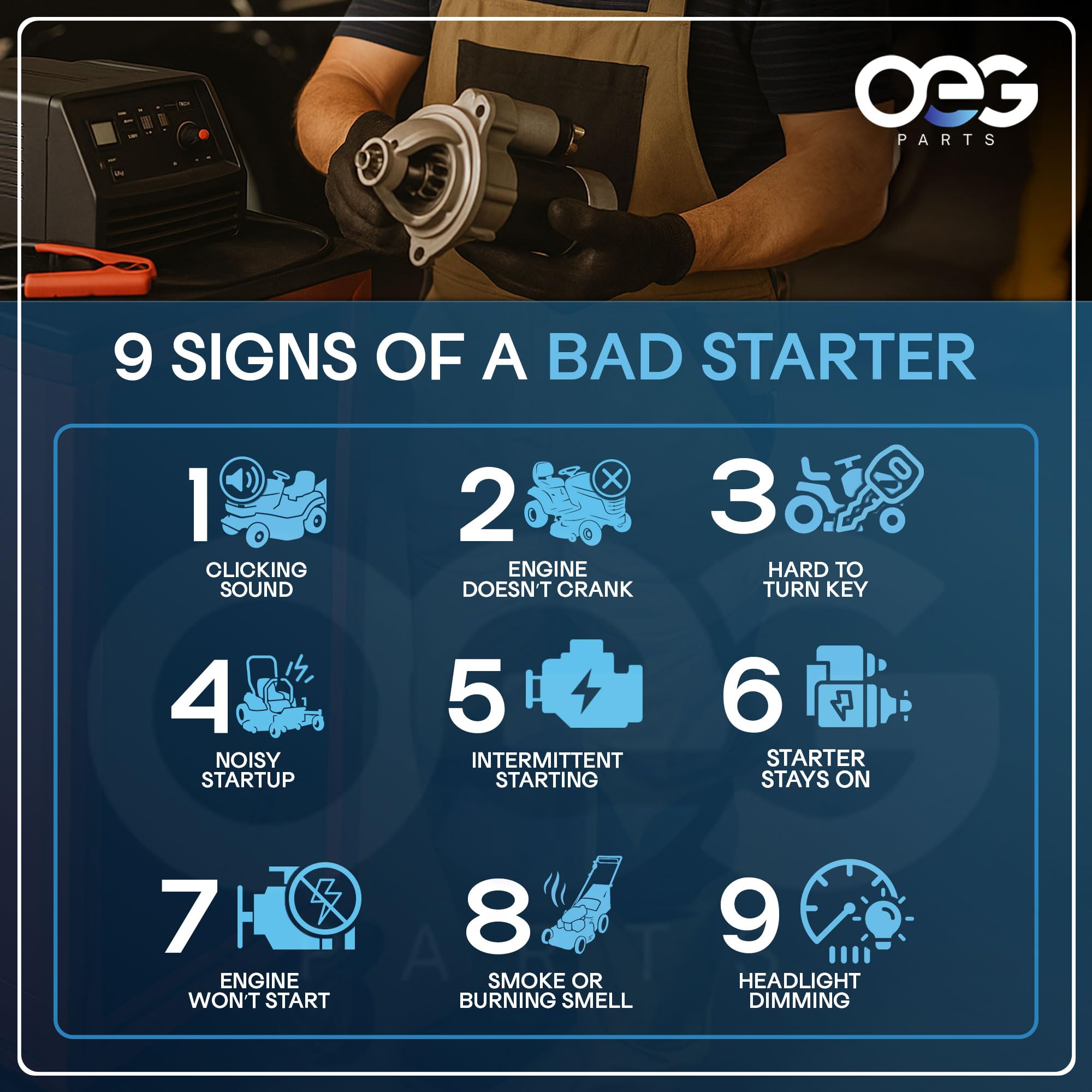 Amazon.com: OEG Parts New Starter Compatible with Kawasaki