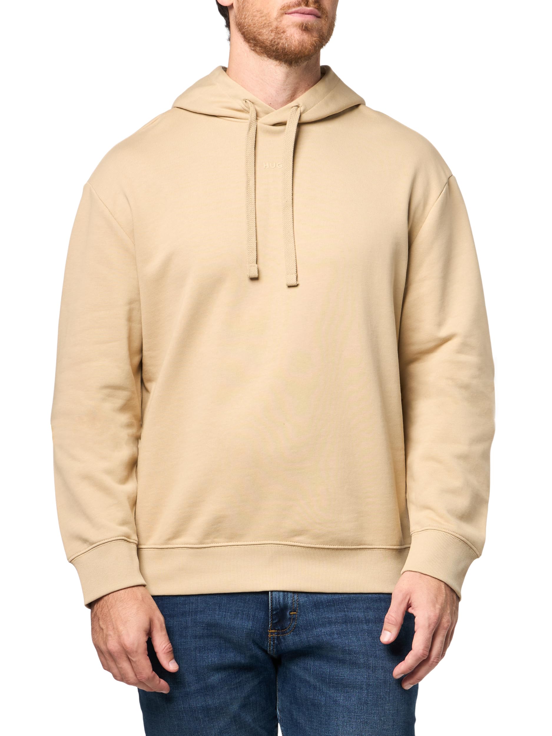 Sweatshirt à Capuche HUGO Homme : Confort Durable contre les Sweats Déformés - 4