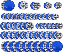 HUAZIZ Tire Repair Patch, 100Pcs/Box, 32mm/42mm/58mm Car Round Natural Rubber Tire Tire Puncture Repair Patch Quick Repair Cold Patch Tubeless Patches