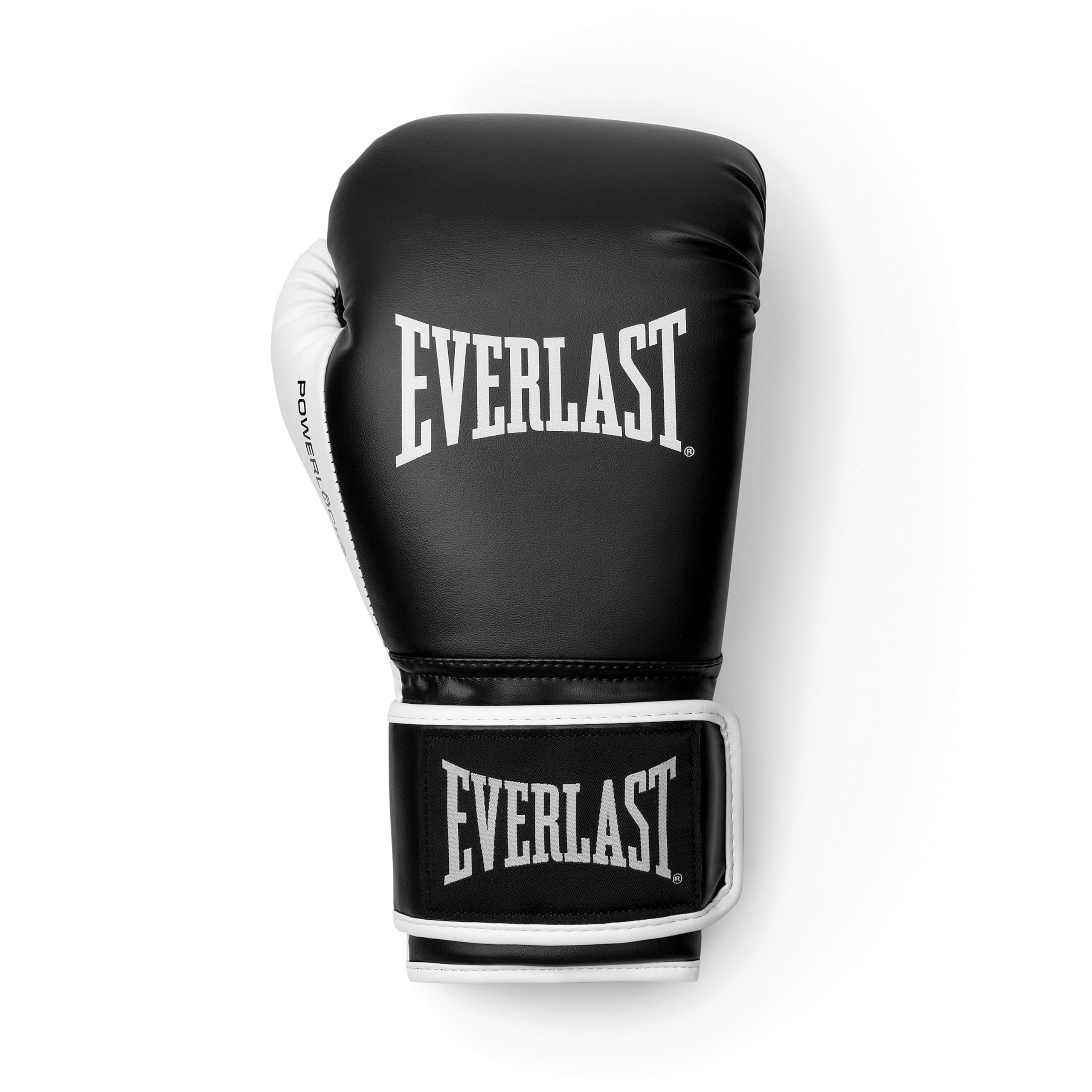 Everlast Powerlock OG Pro Fight 12 oz Boxing Gloves Black/White