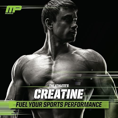 Miniatura 5 de MusclePharm Monohidrato de creatina en polvo, constructor muscular preentrenamiento y suplemento de recuperación muscular después del entrenamiento,
