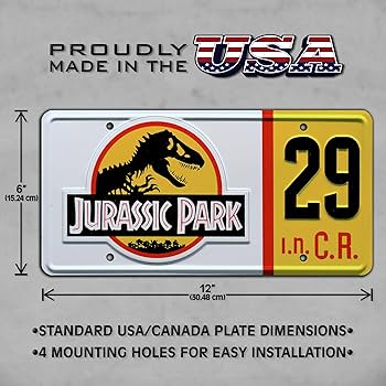ジュラシックパーク　ディスプレイサイン② ノベルティ　アメリカン雑貨 ジュラシックパーク ディスプレイサイン② ノベルティ