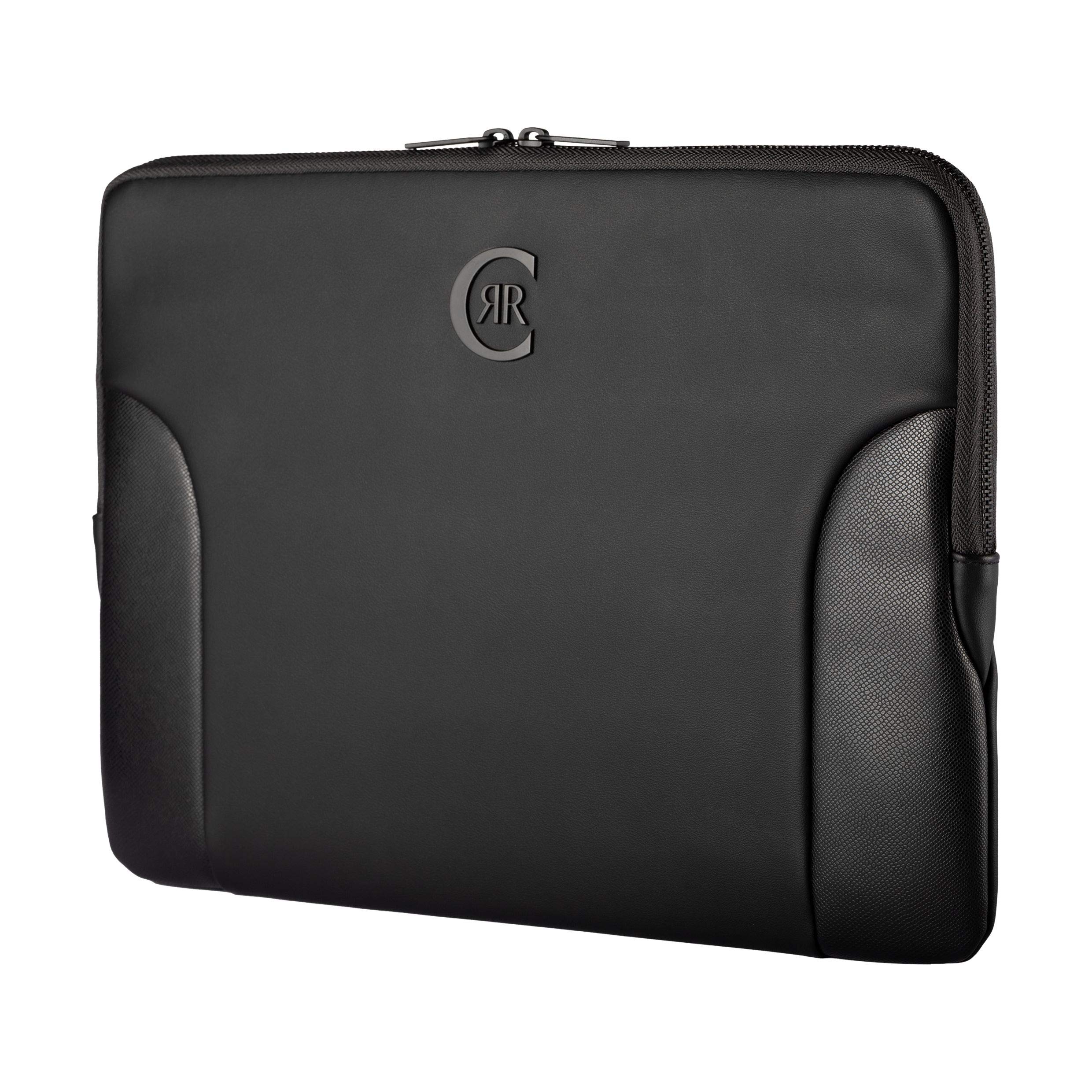 Cerruti 1881 Funda para ordenador portátil Forbes Black | Protección acolchada para su ordenador portátil