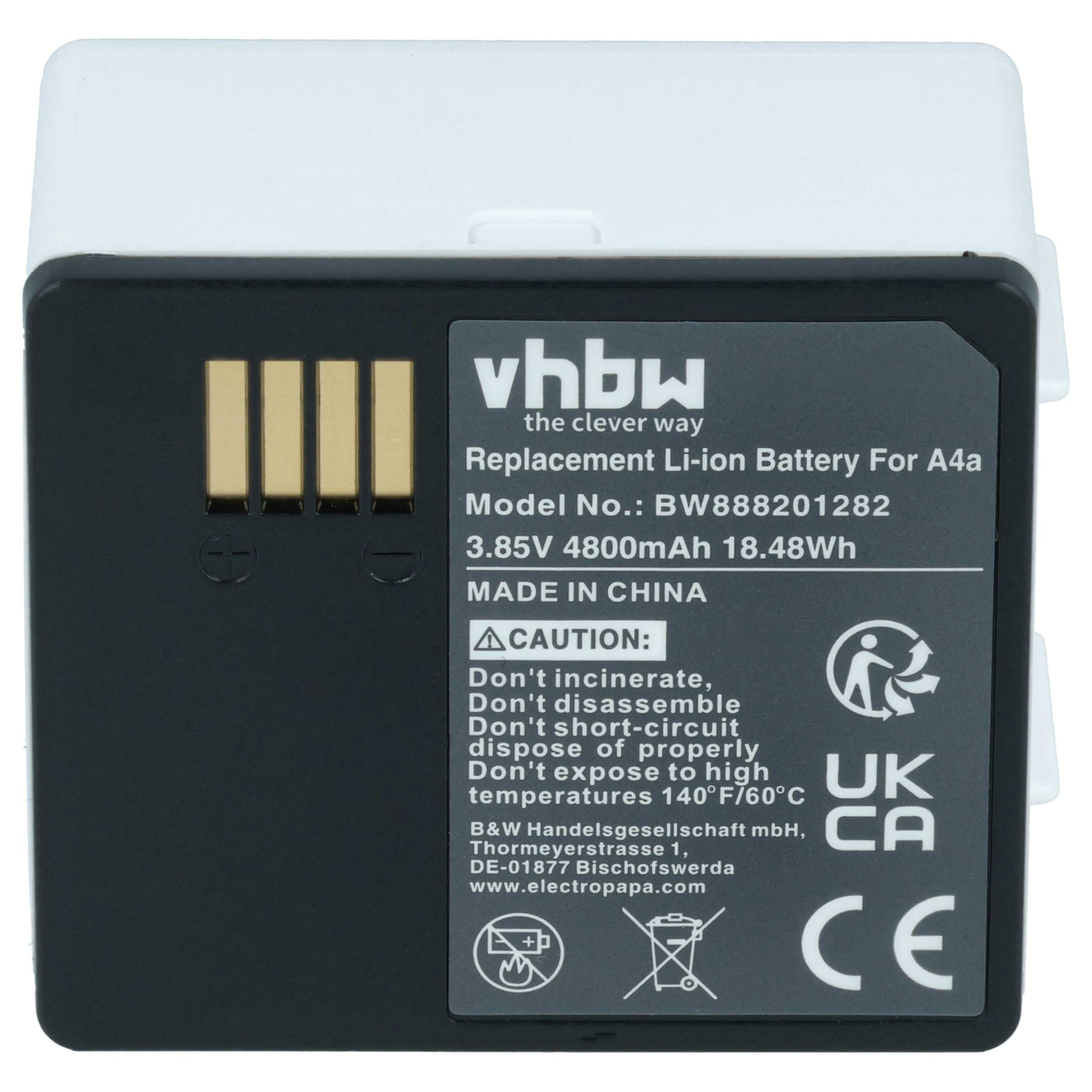 vhbw 3 x akumulator zamienny do Netgear A-4a, 308-10069-01