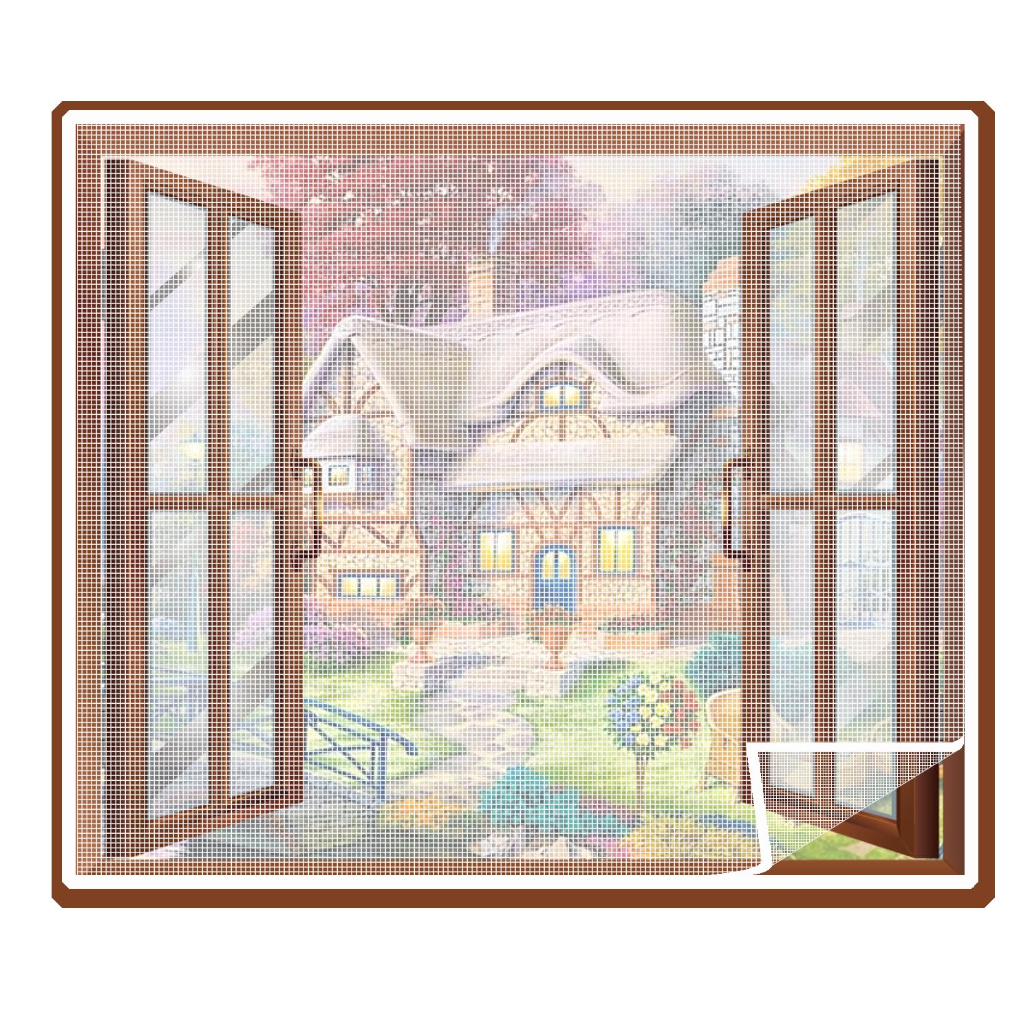WNE Jaliwale Fiberglass Mesh & Polyester Upgraded Pre-Stitched Window Mosquito Net Color-White (Size:60x60cms/ 23.62x23.62Inches/ 1.96x1.96ft) Insect Net for Windows with Self Adhesive Hook Tape (B0CP3GQQT4) Amazon Price History, Amazon Price Tracker