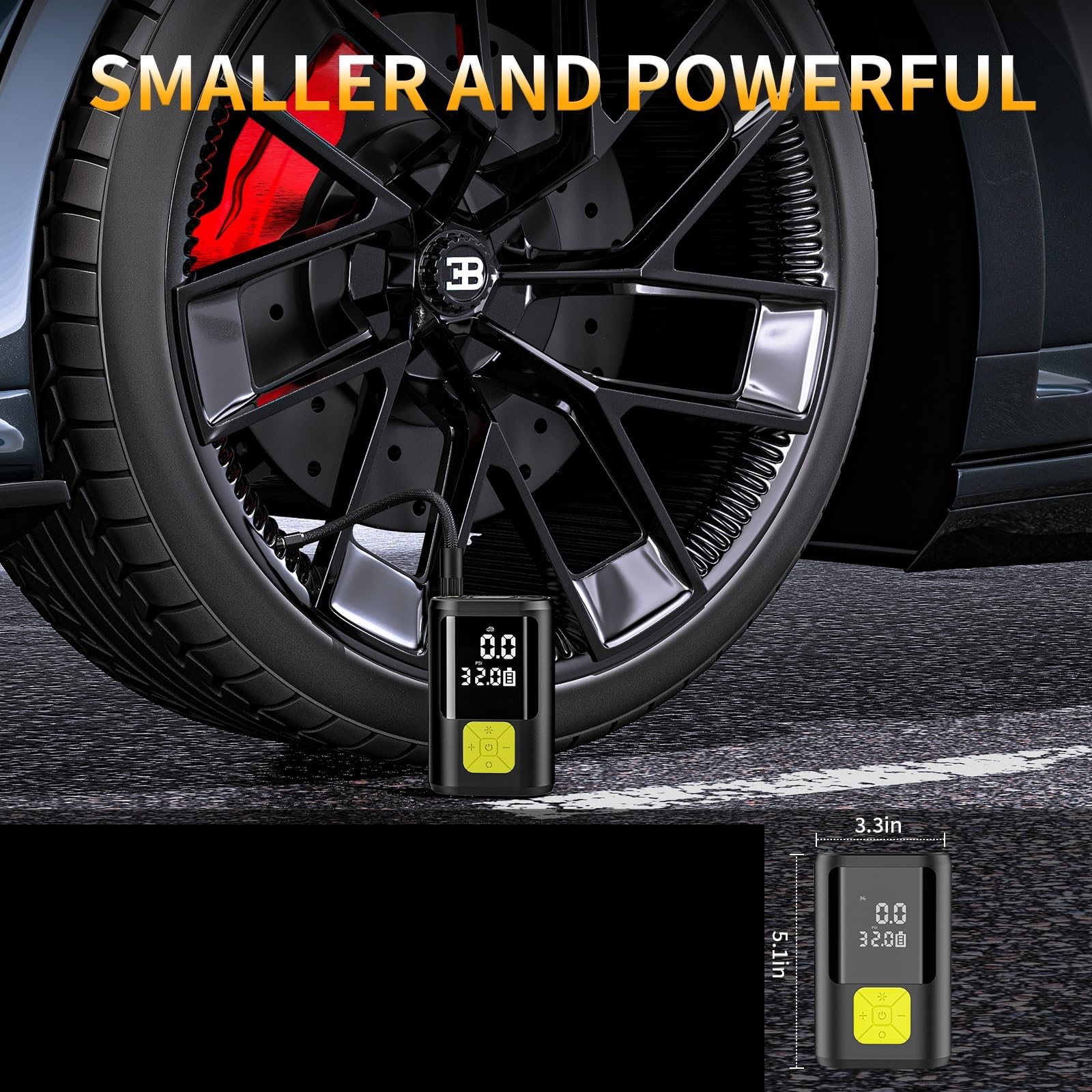 Compresseur Air pour Voiture Gonfleur Electrique