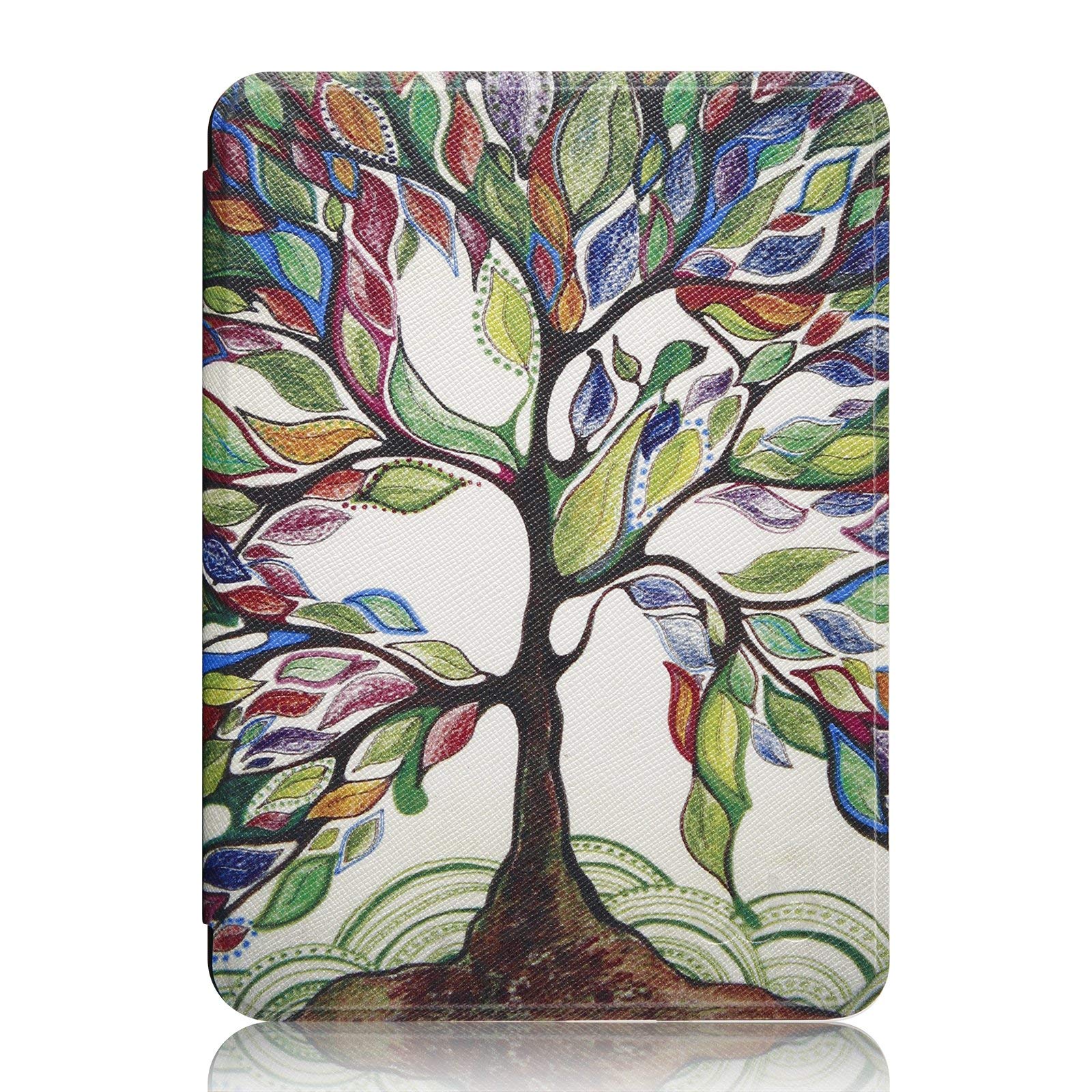 MOCA Compatible Smart Flip Cover case for 2018 Kindle Paperwhite 10 10th th Generation 2018 Release Flip Cover case (Lucky Tree) (B08D6QJ5D6) Amazon Price History, Amazon Price Tracker
