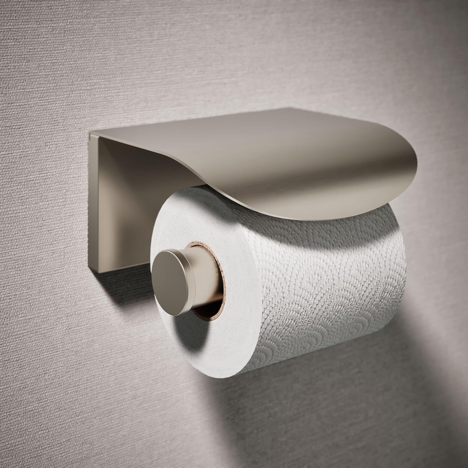 Kohler 97503-BN Avid Covered toilet paper holder