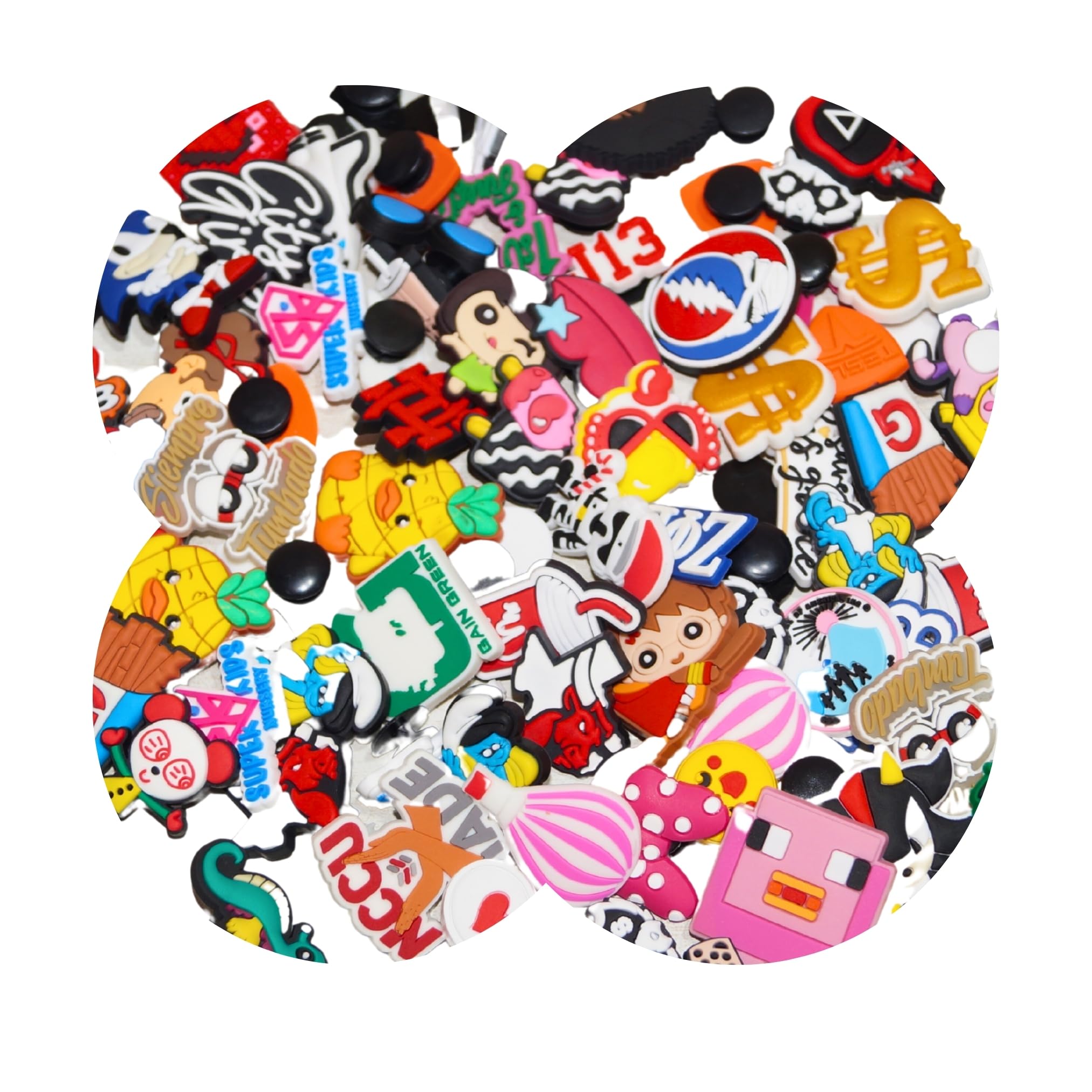 Silly Panda Cute Shoes Charms The Perfect Way to Personalize Your Crocs Random Pack of 6 (20Pc Charms) (B0CR6HDPXB) Amazon Price History, Amazon Price Tracker