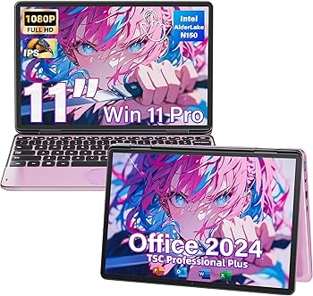 Amazon.co.jp: 【MS Office 2024付き】2in1ノートパソコンWin11 Pro