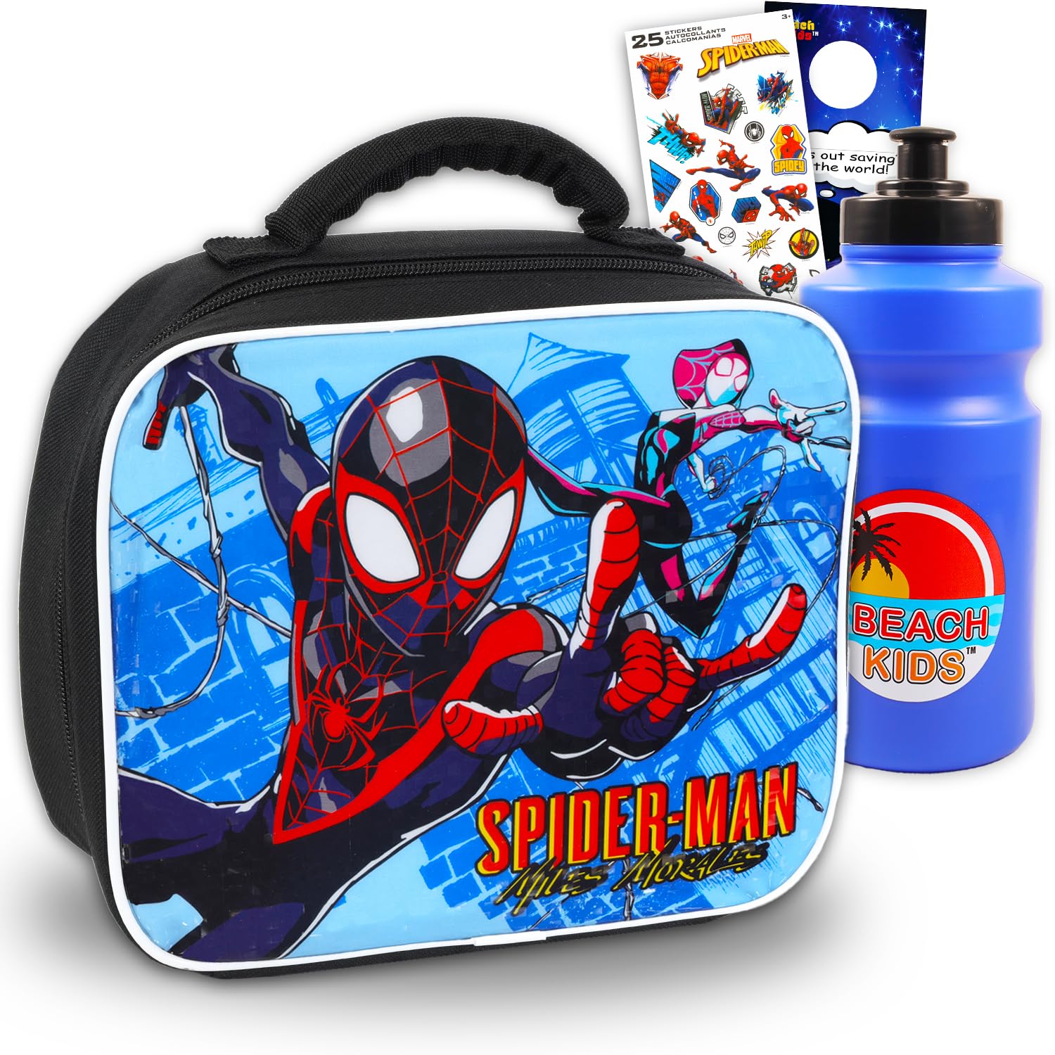 Amazon.com: Miles Morales Lunch Box Set for Boys - Miles Morales