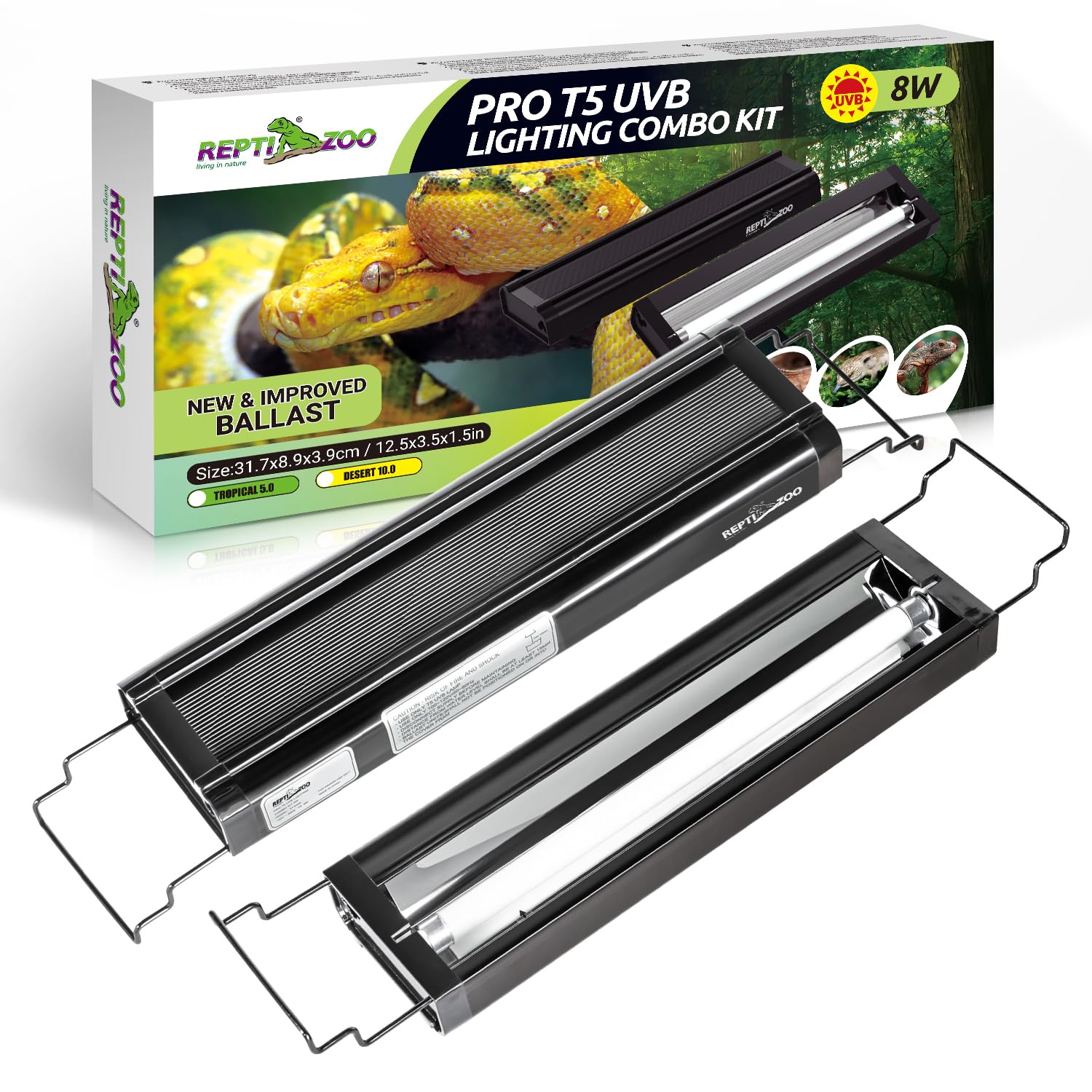 UVランプ REPTIZOO T5 UVB10 39W LIGHTING COMBOKIT 楽天市場】三晃商会 REPTIZOO T5 UVB10．0 灯