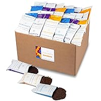 Vista 34 de Paquetes de café molido 100% colombiano premium – Tueste medio a granel, bolsas individuales de 2.5 oz para cafeteras de goteo de 12 tazas, paquetes