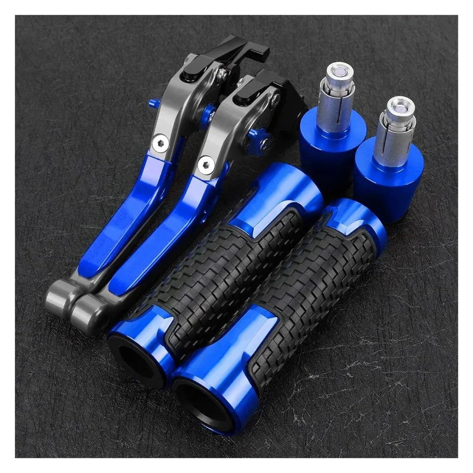 Puños Manillar Manetas Freno Y Embrague Motocicleta Puños Manillar Y Extremos para Suzuki SV650 SV 650 S 1999-2012 SV650S(yo)