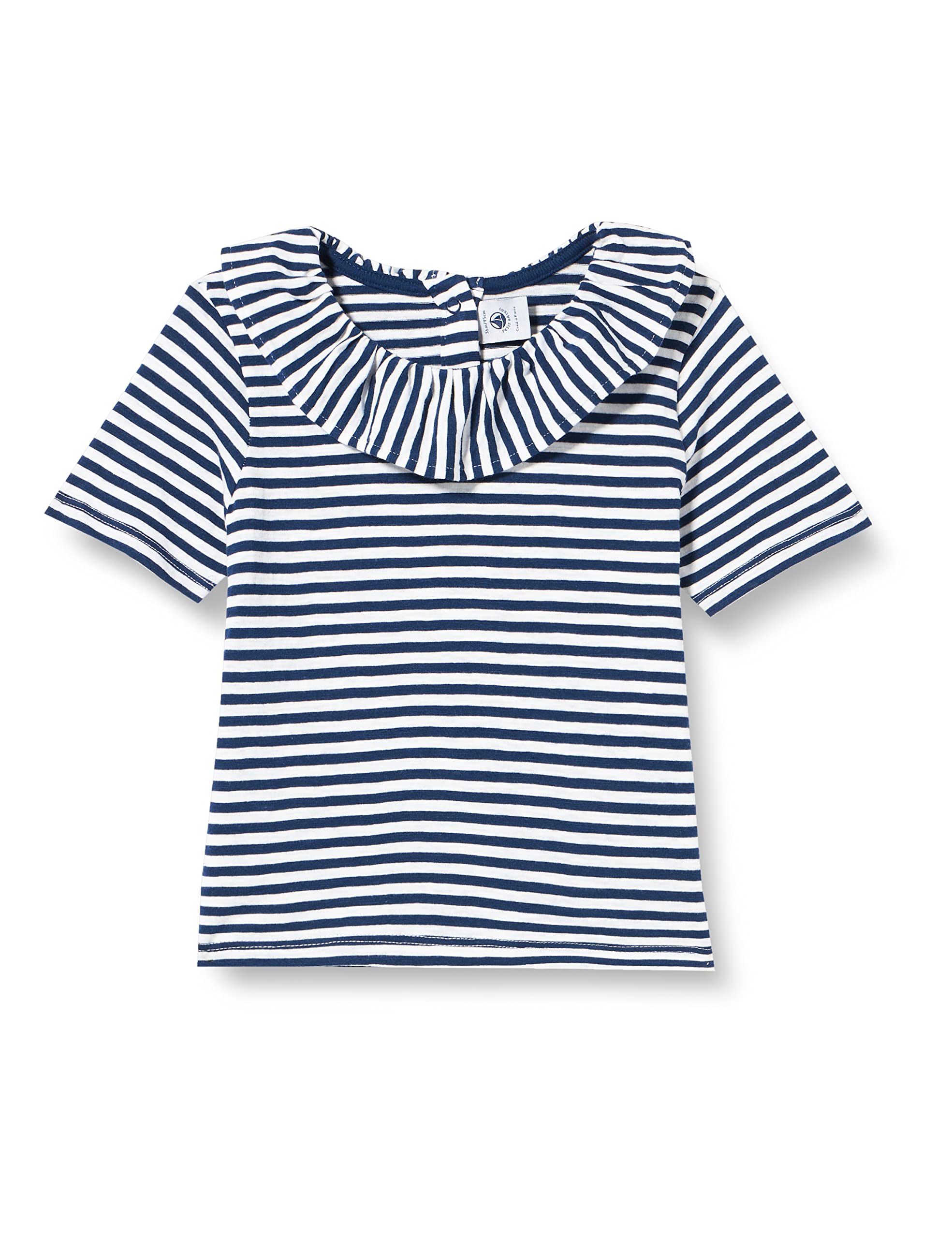 Petit Bateau Baby-Mädchen Kurzarmbluse