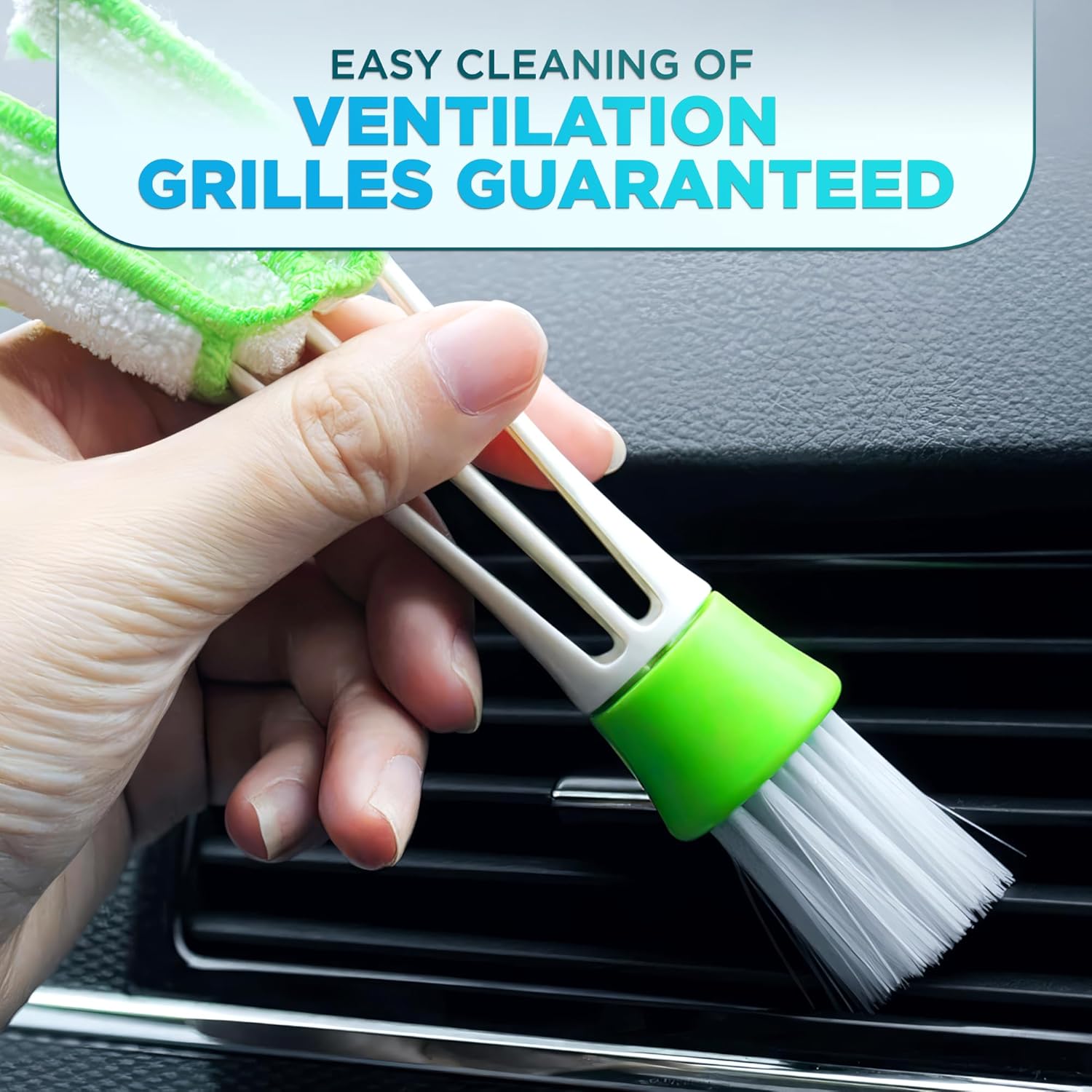 Multifunction Cleaning Brush Car Interior Cleaner - Car Seat Cleaner for Car Detailing Brush Set Home Cleaning Supplies- Car Brush Interior Cleaner Vent Brush Auto Detailing Tools & Accessories 5 Multifunction Cleaning Brush Car Interior Cleaner - Car Seat Cleaner for Car Detailing Brush Set Home Cleaning Supplies- Car Brush Interior Cleaner Vent Brush Auto Detailing Tools & Accessories