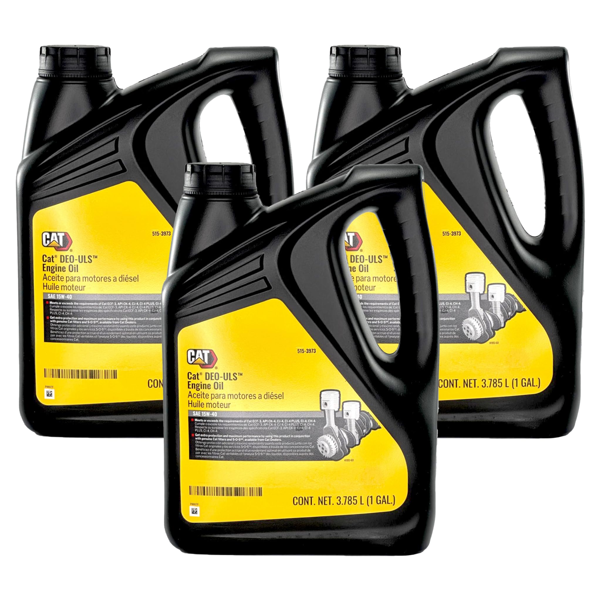 Amazon.com: CAT 515-3973 DEO-ULS 15W-40 Engine Oil | 1 Gallon