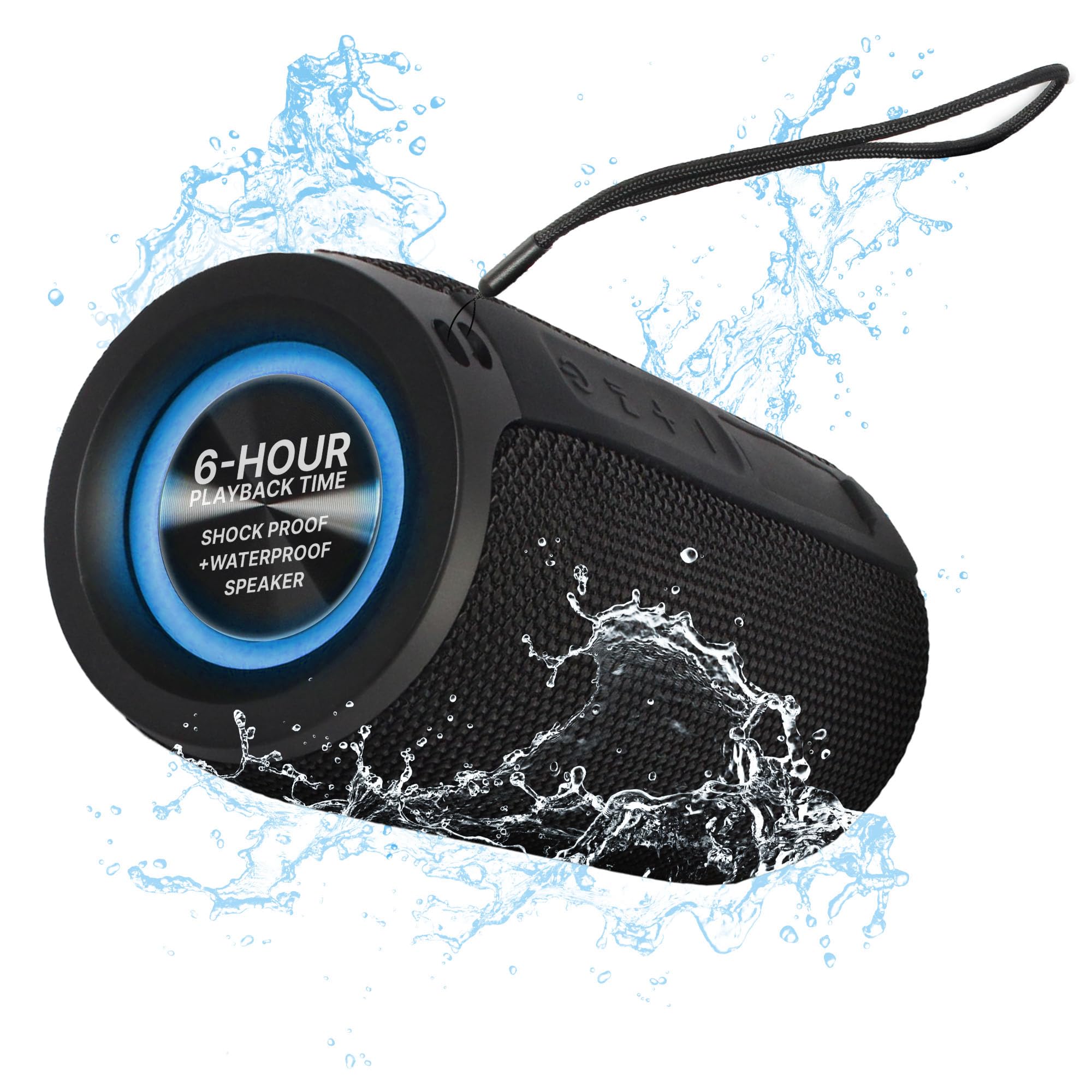 Mega Magnaboom Small Bluetooth Speaker Portable 5.0 Waterproof Speaker
