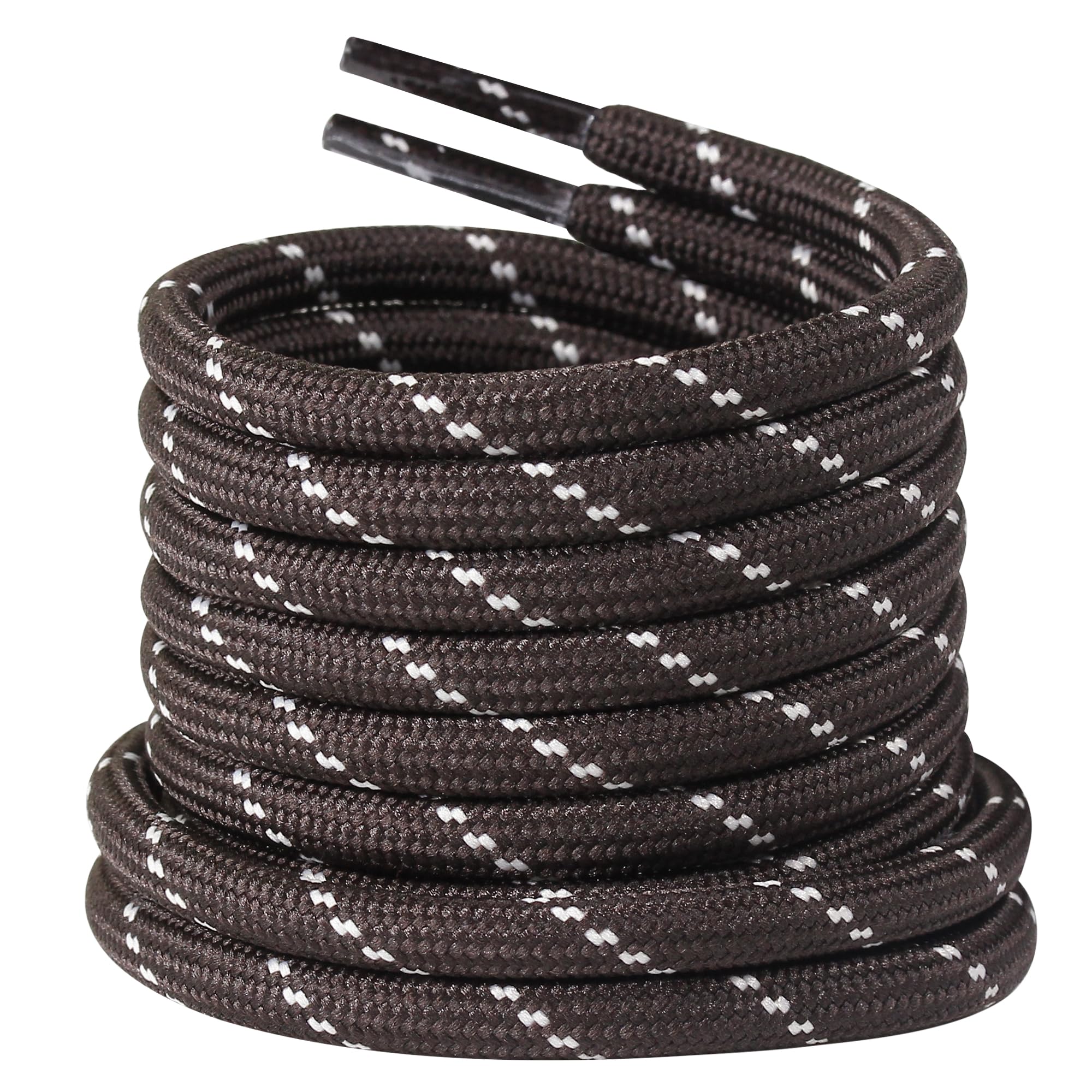 Heavy Duty Work Hiking & Walking Boot Laces, 4.5mm Round Trainer Shoe Laces — image 1