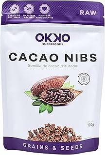 Superfoods Raw Cacao Nibs, 100g, Gluten-Free, No Added Sugar