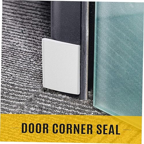 Miniatura 4 de Cabilock Sello de esquina de puerta, sello de puerta, impermeable, puerta de garaje, barridos de puerta para puertas exteriores, adhesivo de espuma,