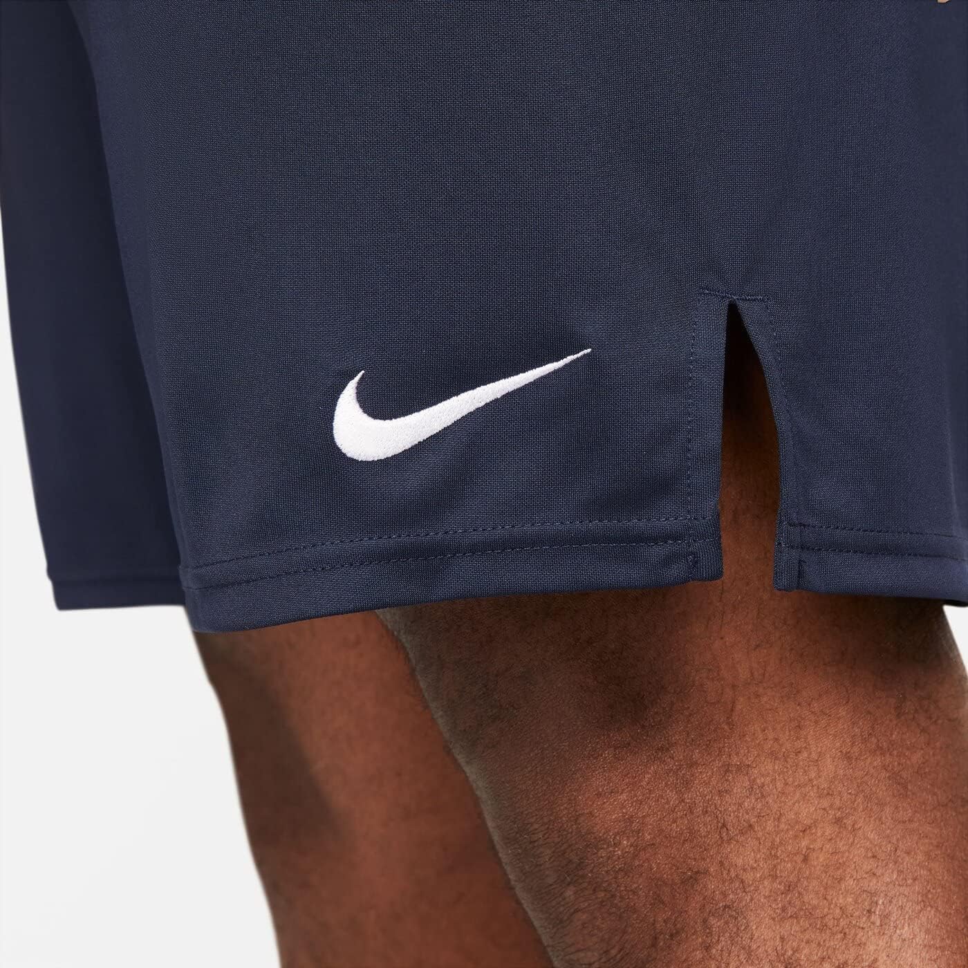 Nike DF Knit Short 6.0 Training Shorts Obsidian | White Small - Image 6