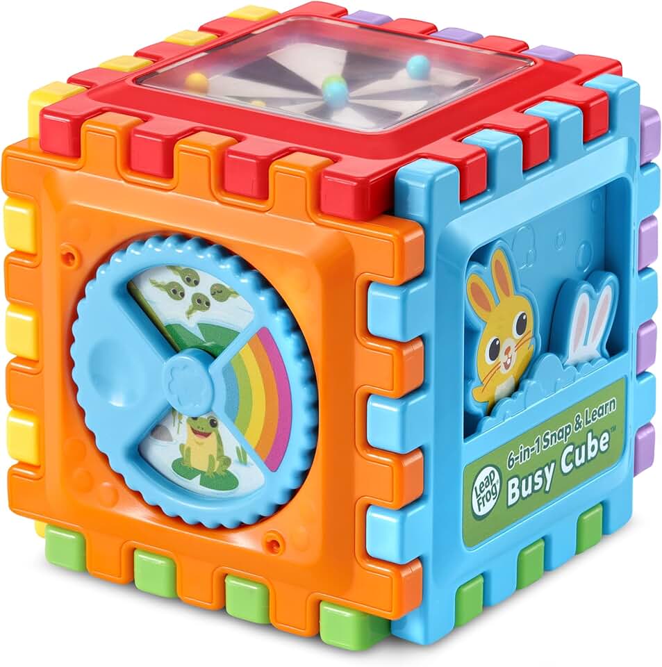 6-in-1 Snap & Learn Busy Cube™, Manipulative and On-The-Go P