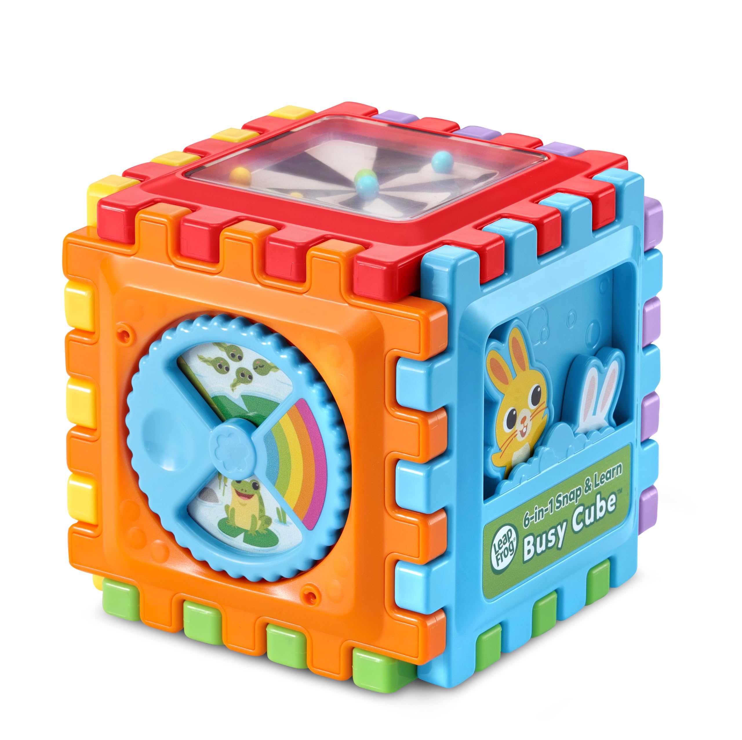 LeapFrog 6-in-1 Snap & Learn Busy Cube/Modulo Cube des découvertes