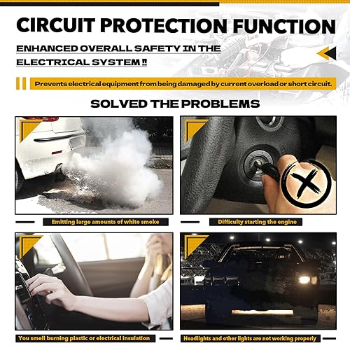 Miniatura 4 de 24380-3JA1A Terminal de Fusible de Batería Positivo Compatible con Nissan Altima 2013-2018 Maxima 2016-2019 Murano 2015-2019 Pathfinder 2013-2019