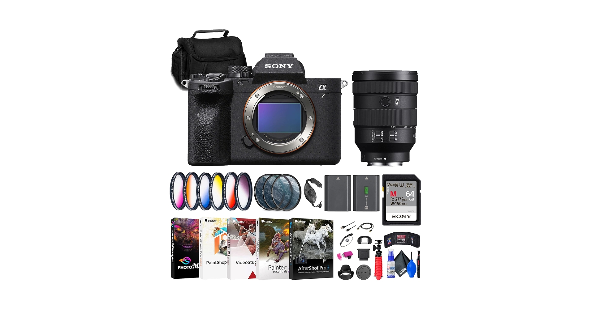 Amazon.com : Sony a7 IV Mirrorless Camera (ILCE-7M4/B) FE 24