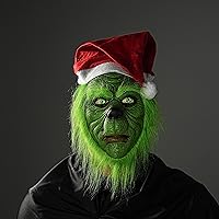 Vista 75 de YU FENG Máscara de disfraz para Halloween, mascarada, cosplay, fiesta divertida