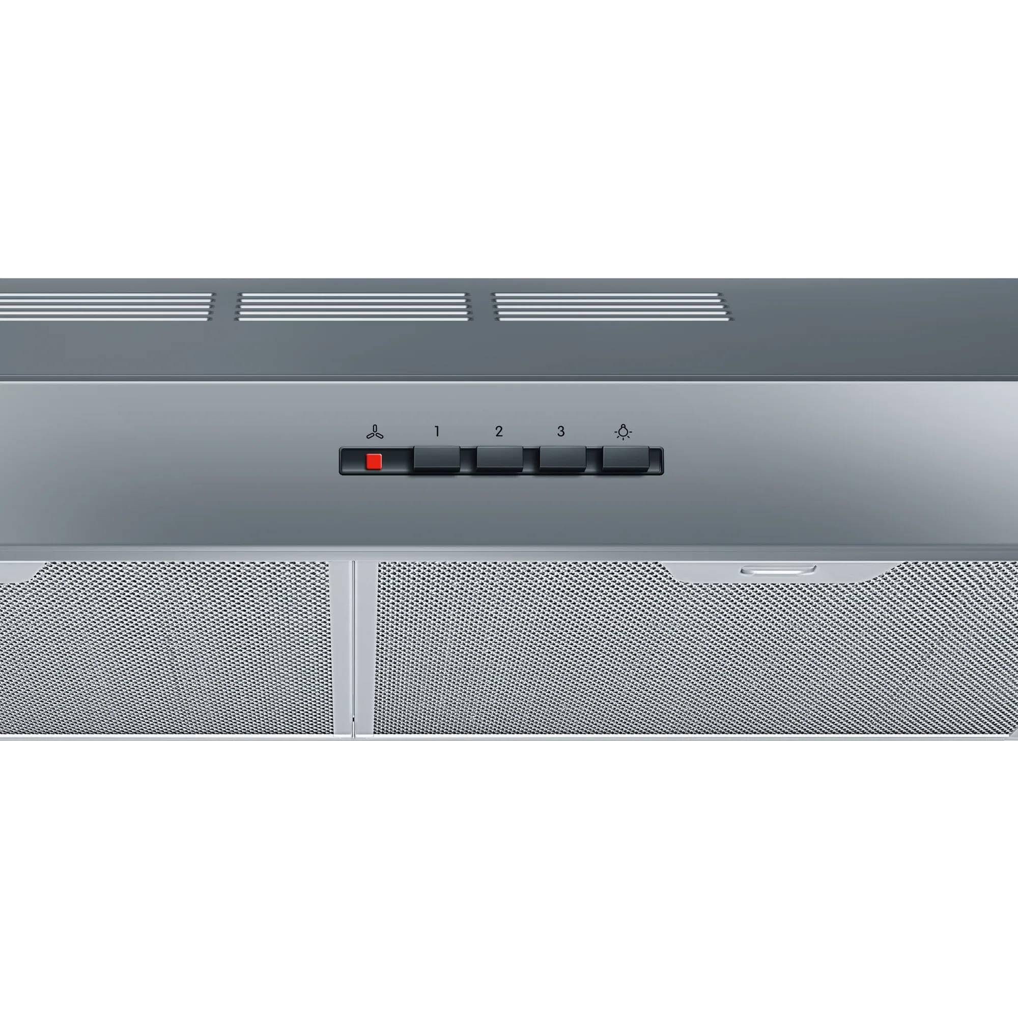 Bosch - Campana Extractora Convencional, Serie 4, 60 cm, Iluminación LED, Filtros Antigrasa, Instalación en Recirculación, Acero, DUL63CC55 — view 4
