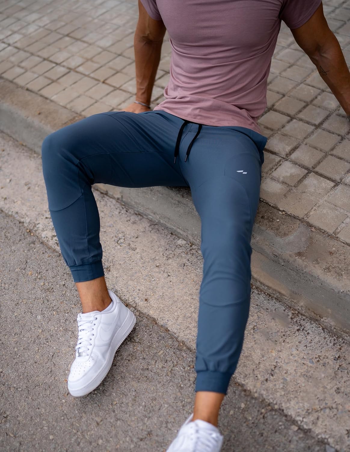 AhaAha All Day Elite Selected Unstoppable Jogger Men's Sweatpants Quick-Drying Stretch Sports Trousers - Image 2