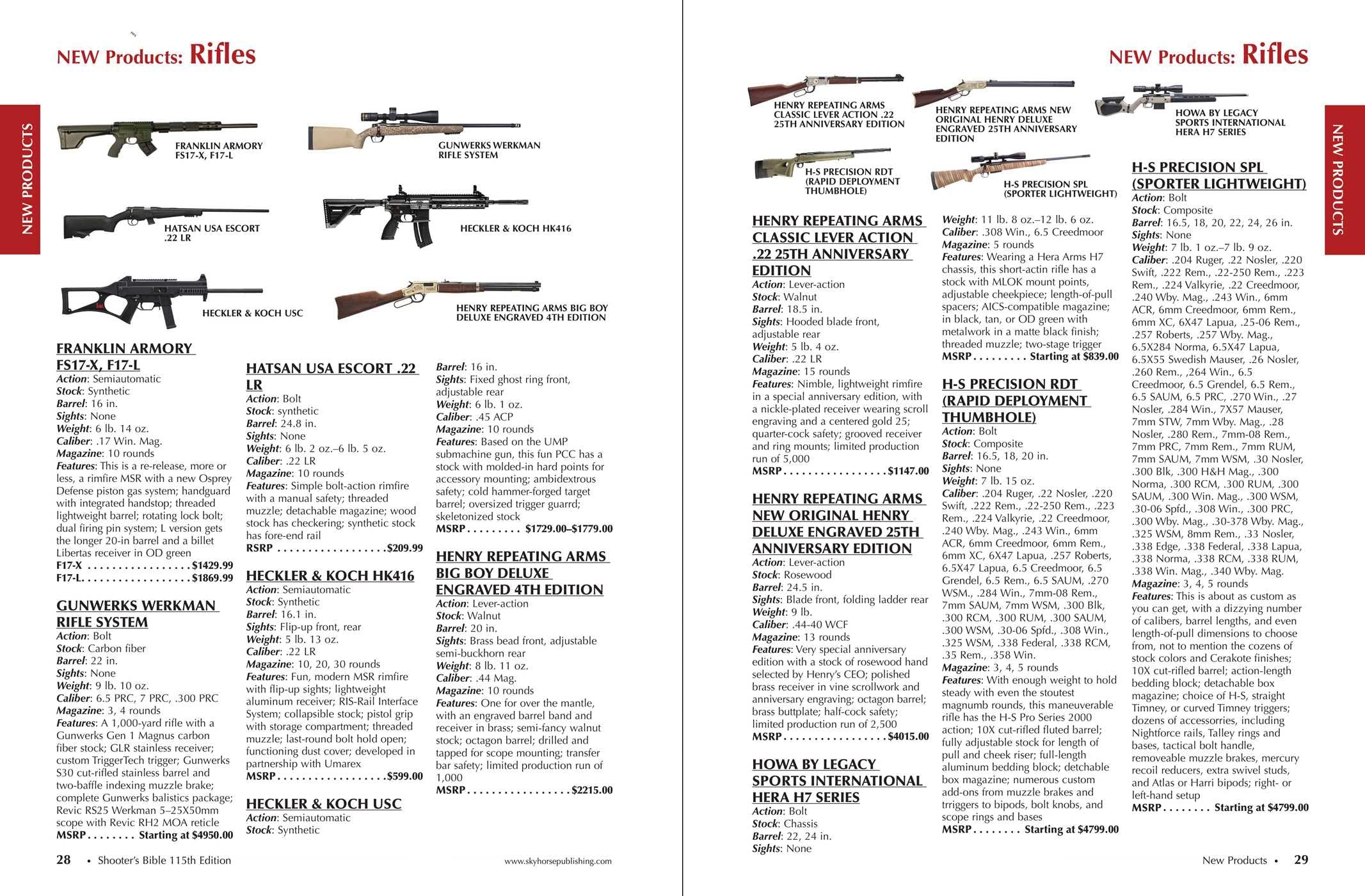 Shooter's Bible 115th Edition: The World's Bestselling Firearms Reference