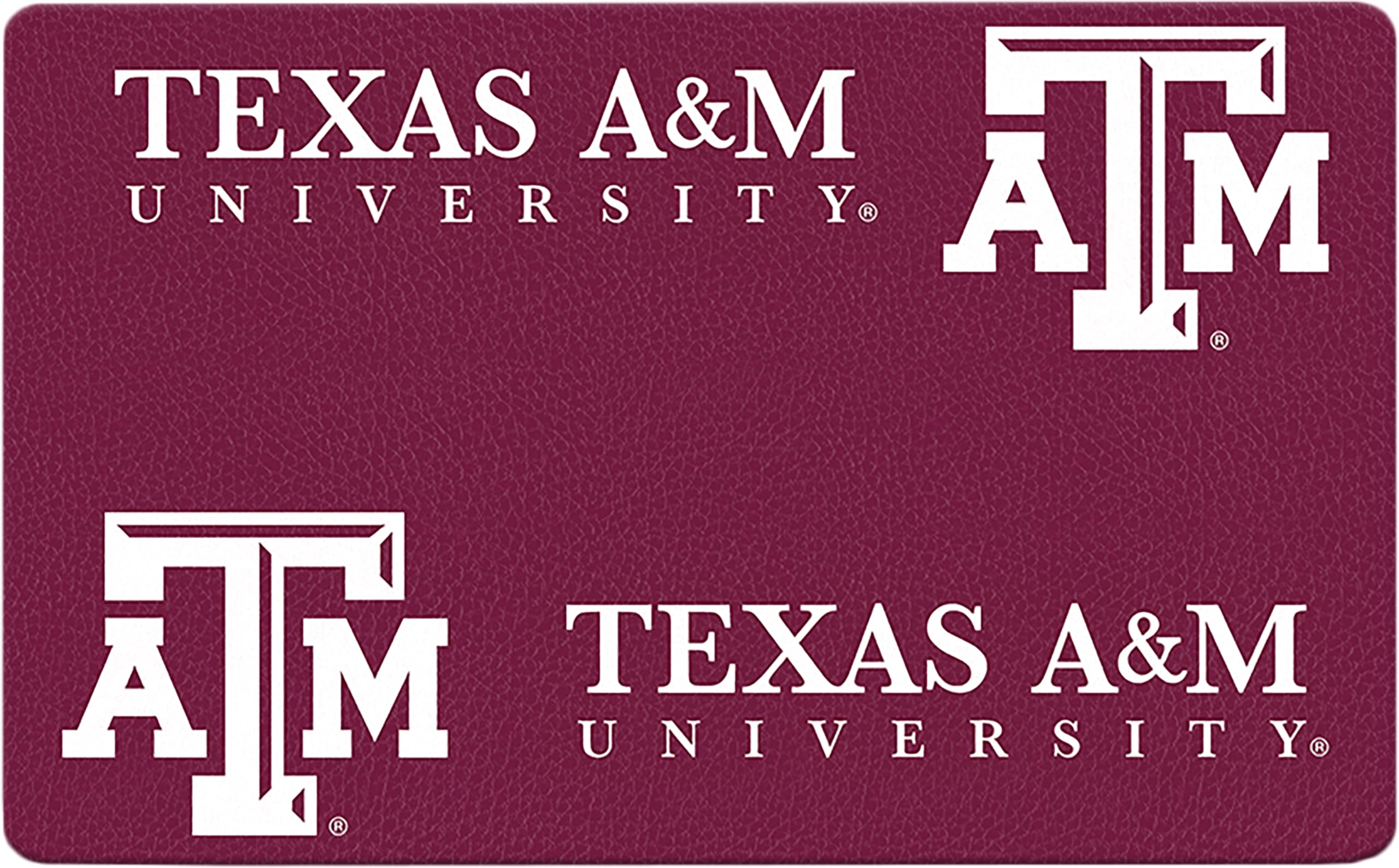 Texas A&amp;M Aggies Food and Water Placemat for Dogs and Cats | 16" x 28" | Non-Slip | Water-Proof