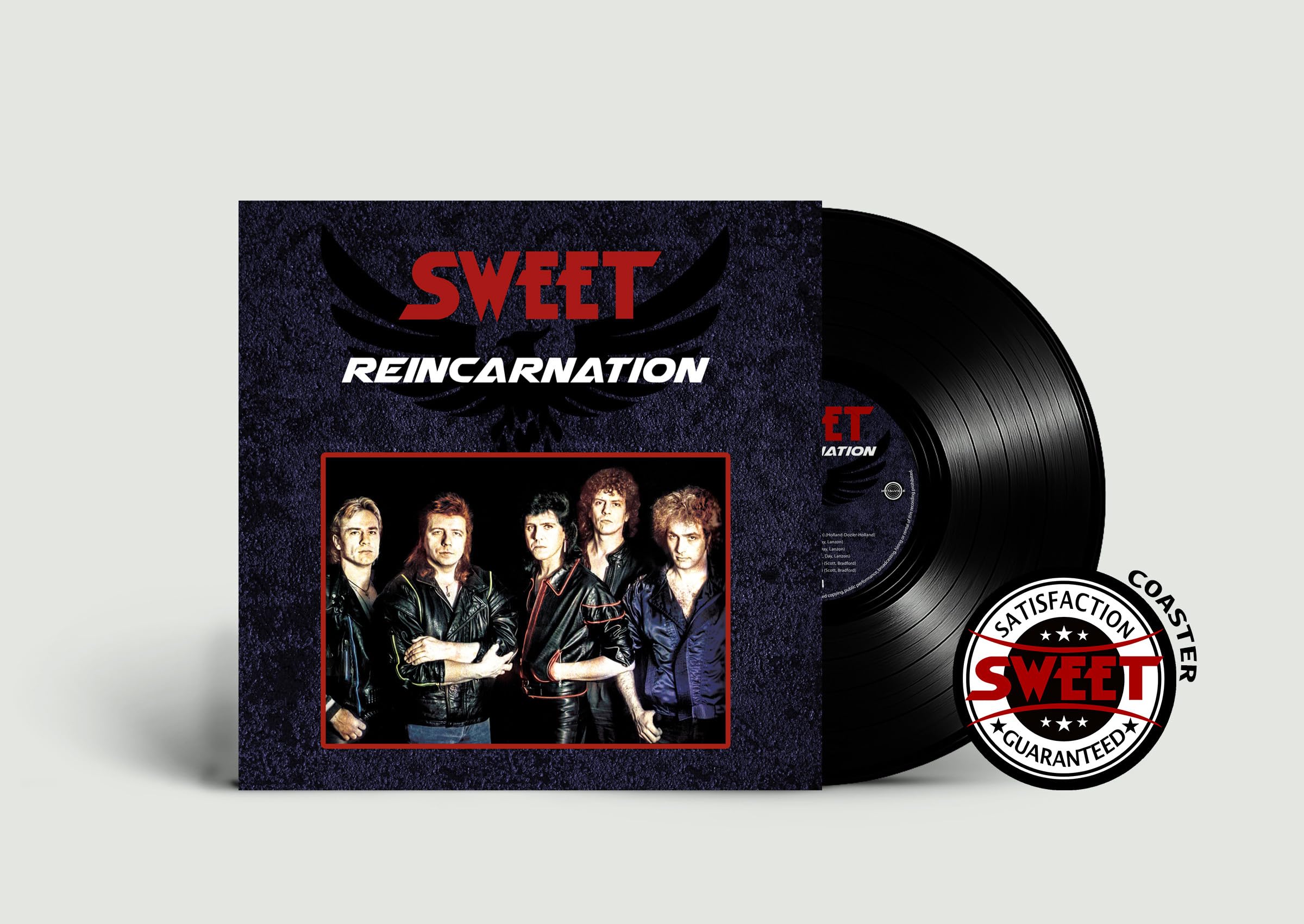 SWEET - Reincarnation - Vinyl (limited 180 gram vinyl LP + coaster)