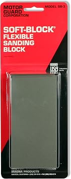 Motor Guard Corp SB-3 Sanding Block Soft, One Size